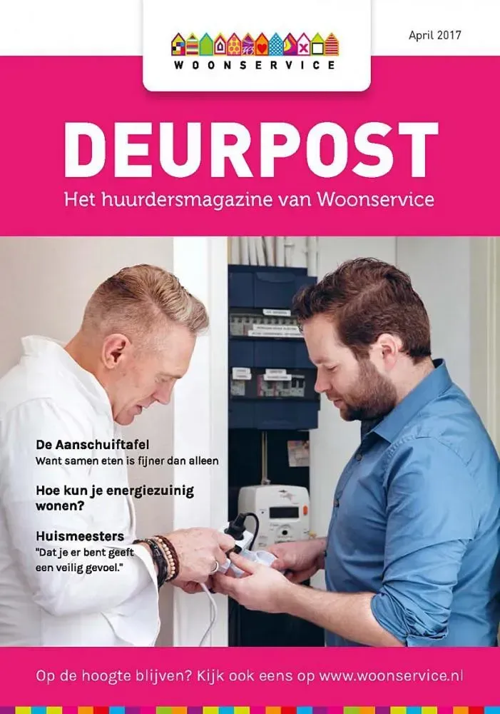 Woonservice Drenthe voor het huurdersblad de Deurpost
